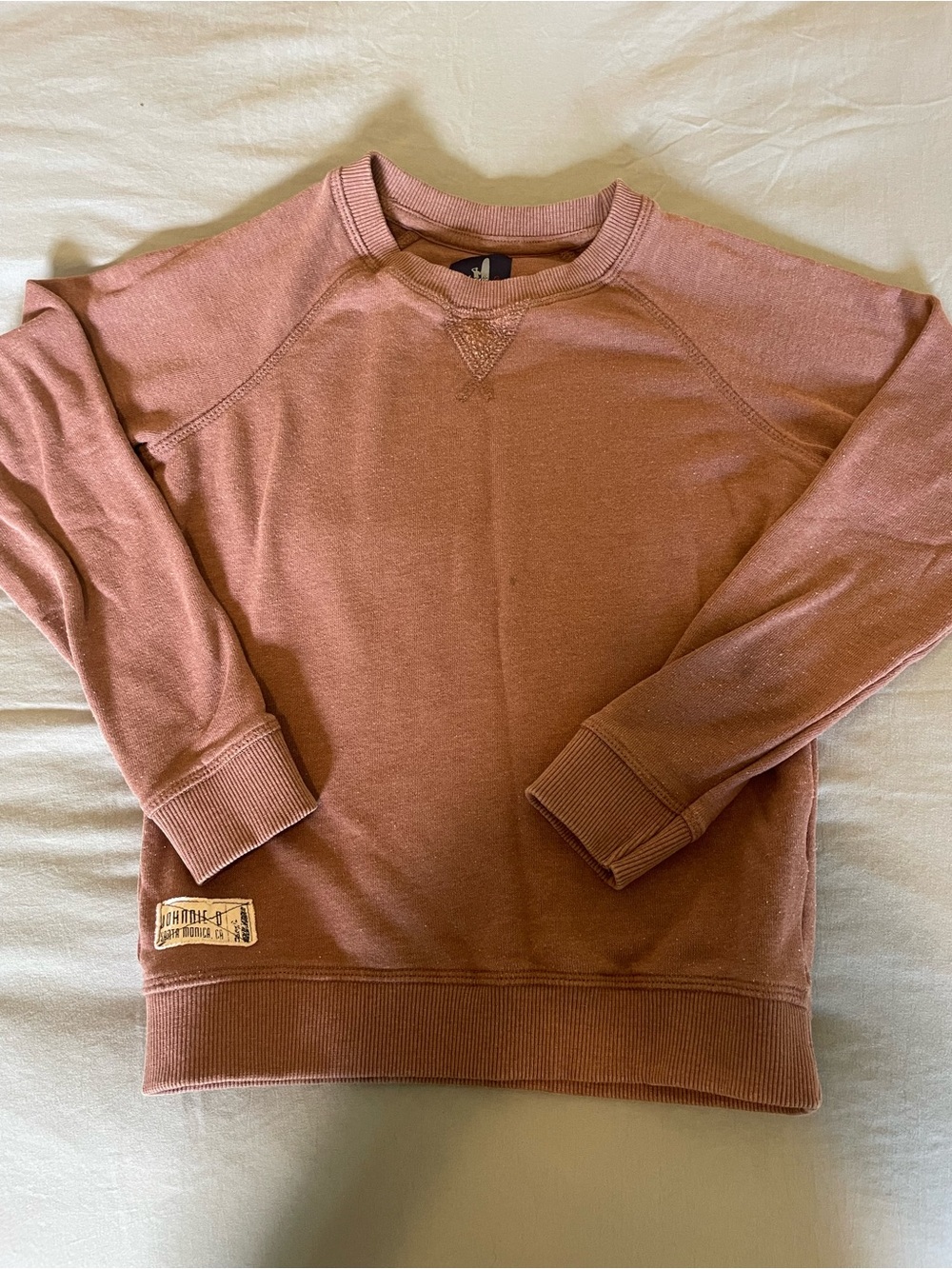 johnnie-O Crewneck Sweatshirt in Dusty Rose